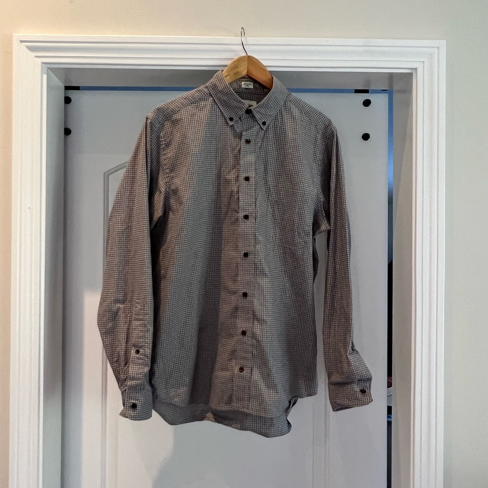 Taylor Stitch The Jack Long Sleeve Shirt Size 42